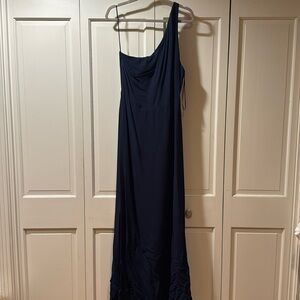 Reformation Evelyn Dress - Navy